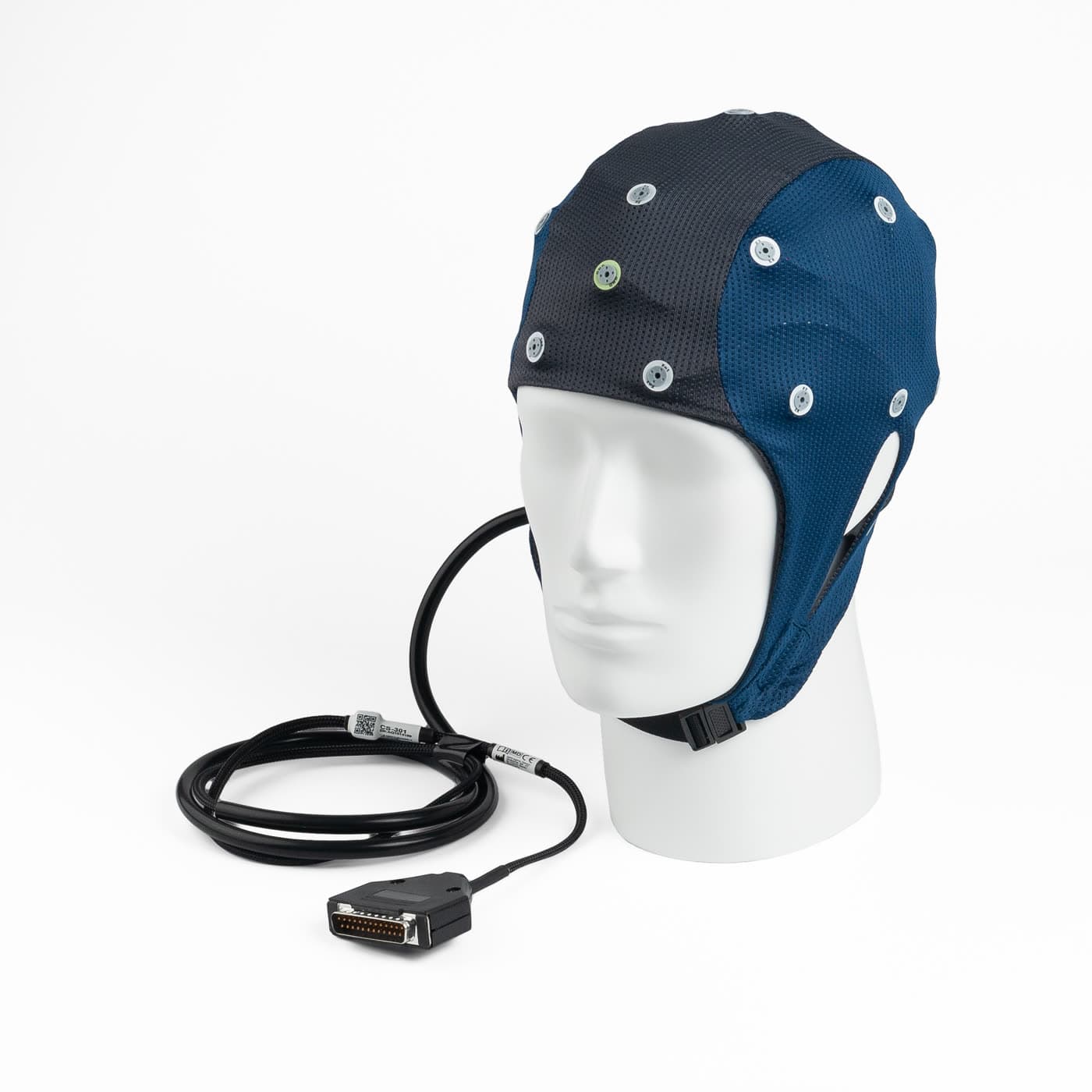 Шлем ЭЭГ waveguard connect для систем «Мицар», размер L, вид спереди